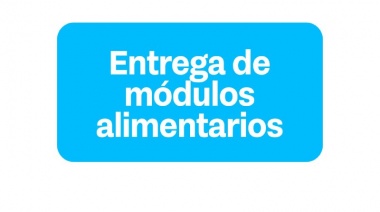 Cronograma de entrega de módulos alimentarios del mes de agosto