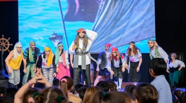 Se desarrolló en toda la Provincia la obra de teatro “En busca del Tesoro Perdido” con gran concurrencia de niños y niñas