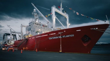Se presentó el «Centurión del Atlántico», primer barco pesquero híbrido de Argentina y Sudamérica