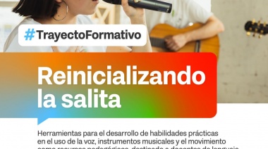 Habrá dos conversatorios y un trayecto formativo destinado a docentes de lenguaje artístico