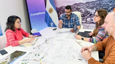 Vuoto y el equipo de Planificación e Inversión Pública diagramaron el plan de obras de la temporada 2024-2025