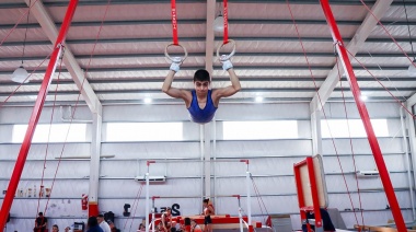 Se realizó la final local de gimnasia artística