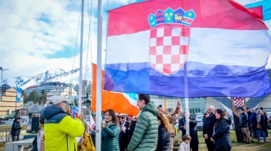 La Municipalidad de Ushuaia acompañó el acto conmemorativo de la Independencia de Croacia