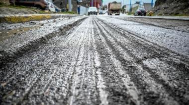 Continúan los trabajos de fresado en las avenida Héroes de Malvinas y Alem