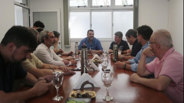 El Intendente Vuoto se reunió con La Federación de Cooperativas Federadas