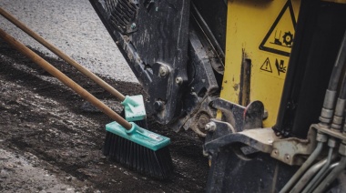 Se realizaron trabajos de fresado en calle Magallanes