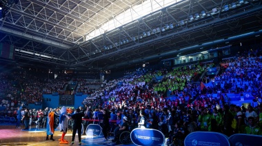 Tierra del Fuego presente en la jornada de apertura de los Juegos Deportivos Nacionales Evita