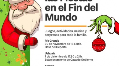 Se vienen las celebraciones navideñas “Esperando las fiestas en el fin del mundo”