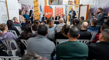 Se concretó el primer sorteo de lotes para docentes, policías y personal de salud