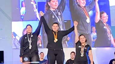 Gran performance de fueguinos en el Campeonato Nacional de Pesas