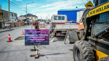 Se continúa los trabajos de recuperación vial