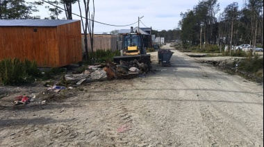 Se realizó una jornada de limpieza en un sector de Andorra