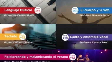 La Municipalidad de Ushuaia llevará adelante Talleres Culturales durante el mes de febrero