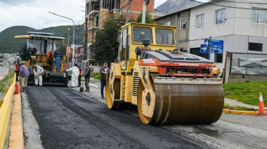 Se avanza con el reasfaltado de las avenidas Maipú y Magallanes