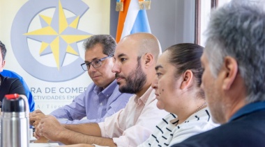 La Municipalidad de Ushuaia se reunió con la Cámara de Comercio y retomaron la agenda 2025