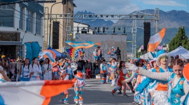 Carnaval récord en Ushuaia con la asistencia de más de 15.000 vecinos y vecinas