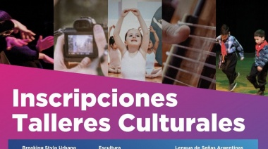 Se abre las inscripciones a los talleres culturales