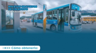 Ya está disponible la carga del boleto estudiantil en la Municipalidad de Ushuaia y en Bº La Cantera