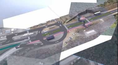 Vuoto firmó el contrato para la obra de ingreso a la ciudad