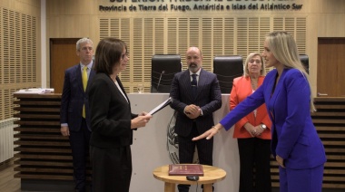 El Dr. Neubauer y la Dra. San Martín juraron como jueces del Distrito Judicial Sur