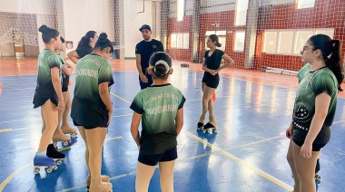 Gobierno acompañó la realización de una Clínica de Patín Artístico