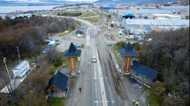 Se inició con los trabajos de pavimentación en el ingreso de la ciudad y la rotonda del Indio