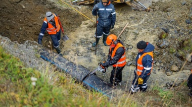 Se trabaja en la reparación del acueducto sin restricción de agua potable en Ushuaia
