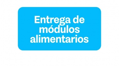 Cronograma de entrega de módulos alimentarios de abril