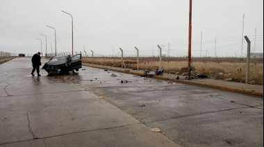 Accidente vehicular en Río Grande sin heridos