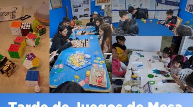 Este sábado 26 se llevará adelante la “Tarde de Juegos de Mesa, Cubo Rubik y Taller Cultural Malvinero” en la Casa Beban