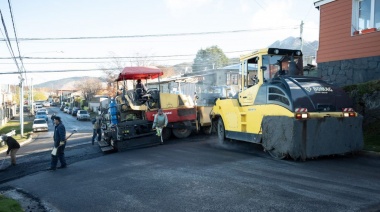 Se realizó la repavimentación de la calle Salta