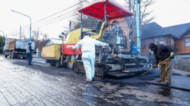 Se asfaltó la calle de Provincia Grande