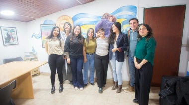 La Secretaria de Cultura y Educación llevó adelante una reunión con la artista mural Mercedes Chiesa