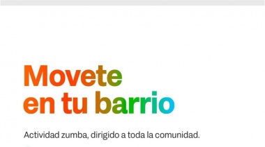 Ushuaia se mueve al ritmo de la zumba