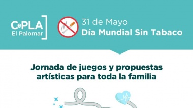 El Municipio realizará una jornada recreativa por el Día Mundial Sin Tabaco