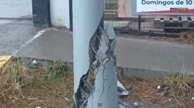 Corte de energía en un sector de Ushuaia por daño en columna de media tensión