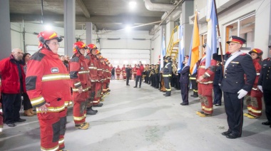 Se acompañó a los Bomberos Voluntarios en su día
