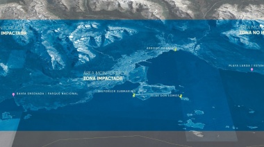Realizan monitoreo para medir la contaminación con efluentes cloacales del Canal Beagle y la bahía de Ushuaia