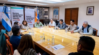 El Gobernador Melella mantuvo un encuentro con representantes de Colegios y Consejos Profesionales