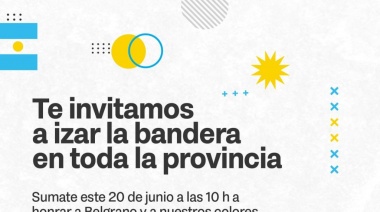 Gobierno invita a todos los Fueguinos a ser parte del izamiento provincial