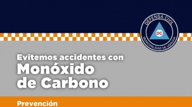 Se recuerda recomendaciones para evitar intoxicación por monóxido de carbono
