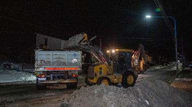 La Municipalidad intensifica las tareas de limpieza en el marco del Operativo Invierno