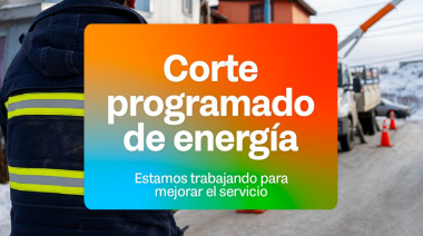 Corte programado de energía en Tolhuin
