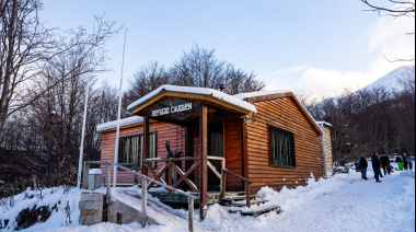 Cientos de familias vivieron un fin de semana único en el refugio Cauquén de Ushuaia