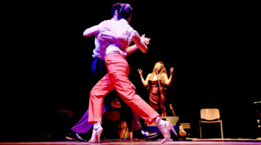 Se acompañó la presentación de “Tangos desde el Fin del Mundo” en la sala Niní Marshall