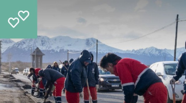 La Municipalidad de Ushuaia realizará una jornada de limpieza en calle Magallanes
