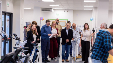 “Logramos construir un Centro Público de Rehabilitación de alta complejidad, algo inédito en los últimos 50 años en Argentina”