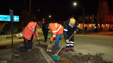 Se inició la limpieza de calle Magallanes