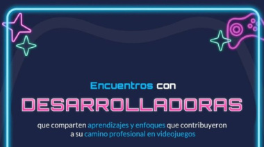 Se realizará un ciclo de charlas con expertas de la industria de videojuegos en Argentina