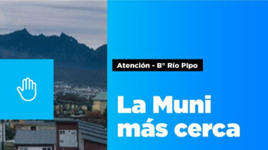 “La Muni más Cerca” estará en los barrios Pipo, Kaupén y KyD